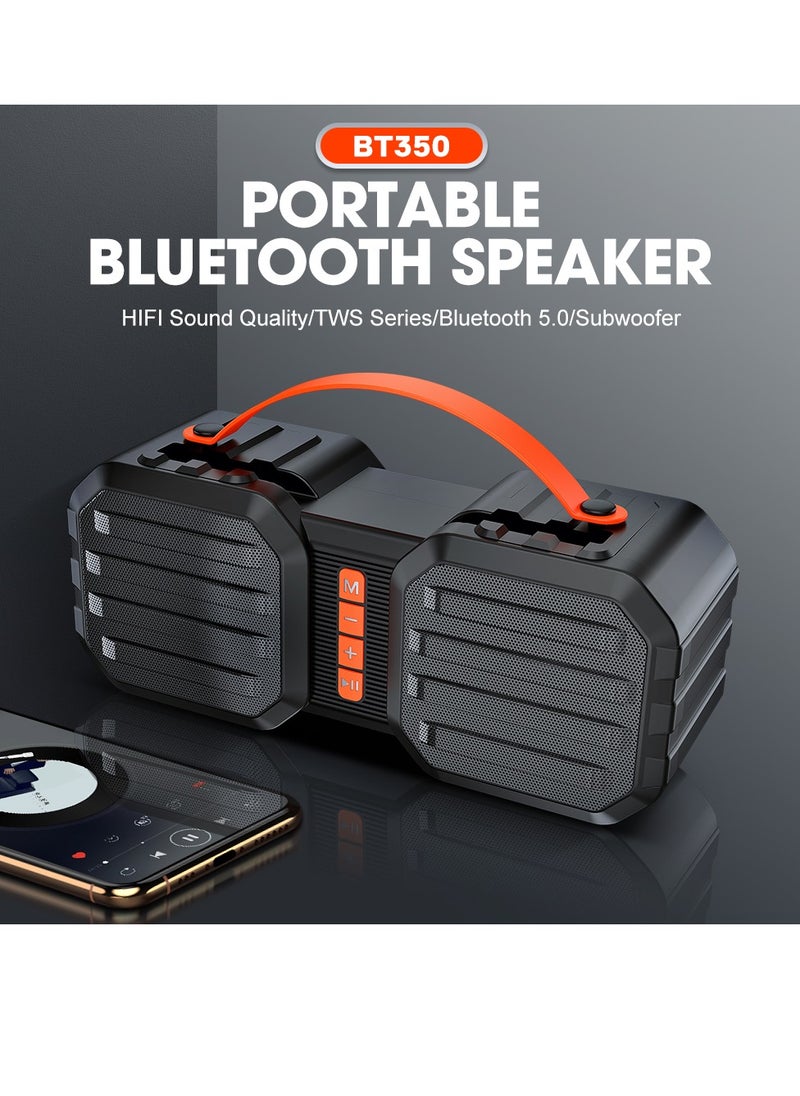 T-WOLF Portable Bluetooth Speaker TWS Connection 8H Playtime and Multi-Mode Portable Speaker for Outdoors, Camping, Home, Party  - Image 2