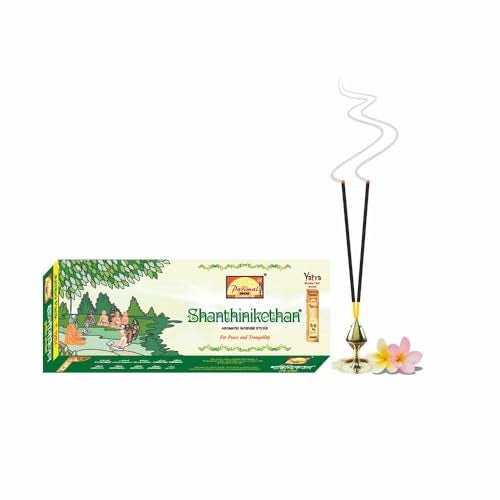 PARIMAL SHANTINIKETHAN Incense Sticks | Jumbo Pack | Pack of 3-180 Grams X 3 = 540 G | Aromatic AGARBATHI - Image 1