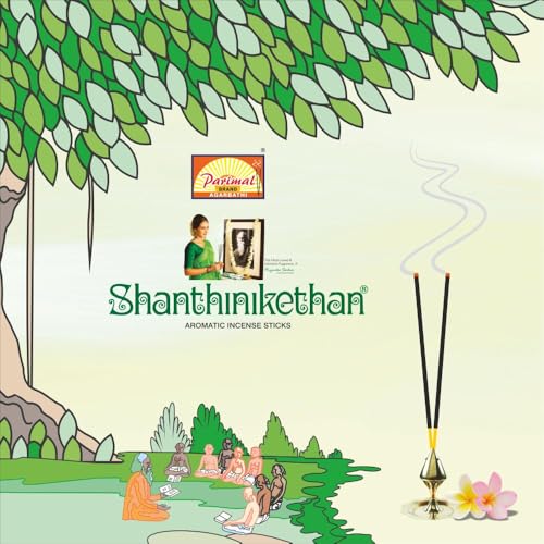 PARIMAL SHANTINIKETHAN Incense Sticks | Jumbo Pack | Pack of 3-180 Grams X 3 = 540 G | Aromatic AGARBATHI - Image 4