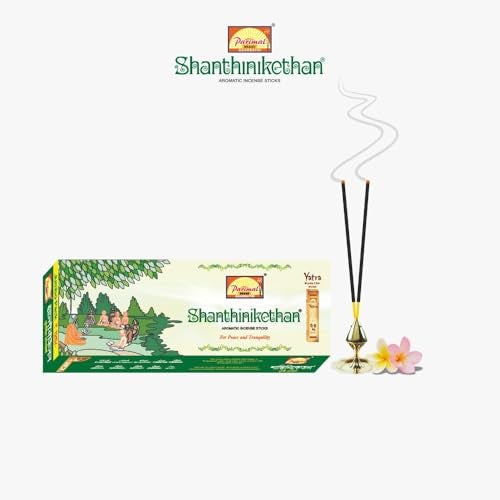 PARIMAL SHANTINIKETHAN Incense Sticks | Jumbo Pack | Pack of 3-180 Grams X 3 = 540 G | Aromatic AGARBATHI - Image 3