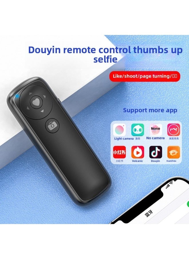 Multi-function Tremolo Remote Control No.7 Dry Battery Selfie Live Camera Brush Video Praises Bluetooth Remote Control-Color:7 Dry Cell-white S88 - Image 3