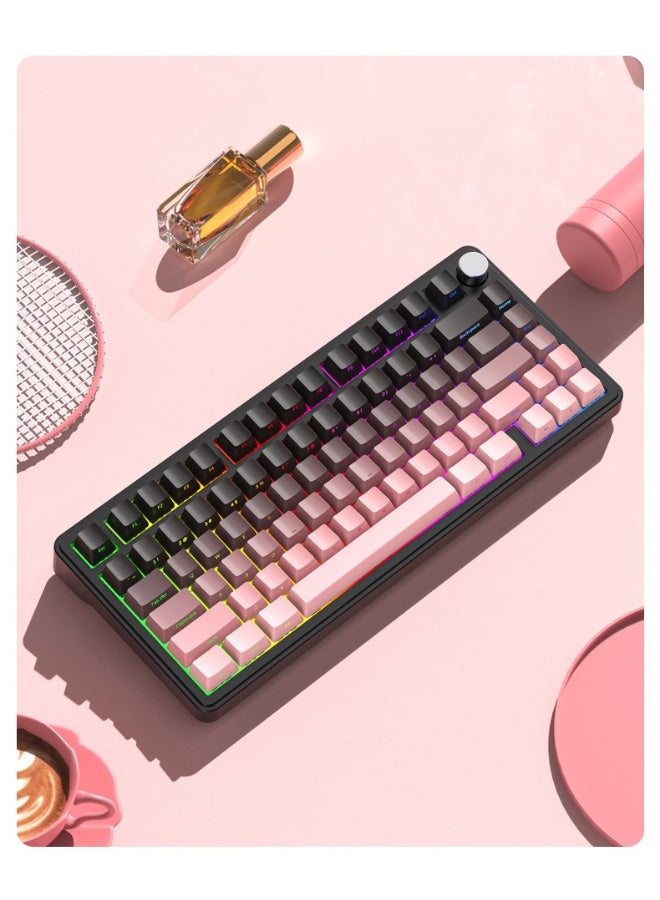 Attack Shark X85 Mechanical Keyboard - RGB Triple Mode Wireless Bluetooth Hot-Swappable Gaming Keyboard - Image 1