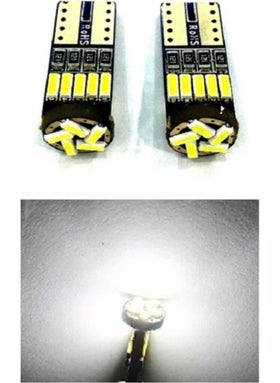 Eraks Car Accesories Ford Fiesta LED License Plate Light Lighting Bulb  - Image 2
