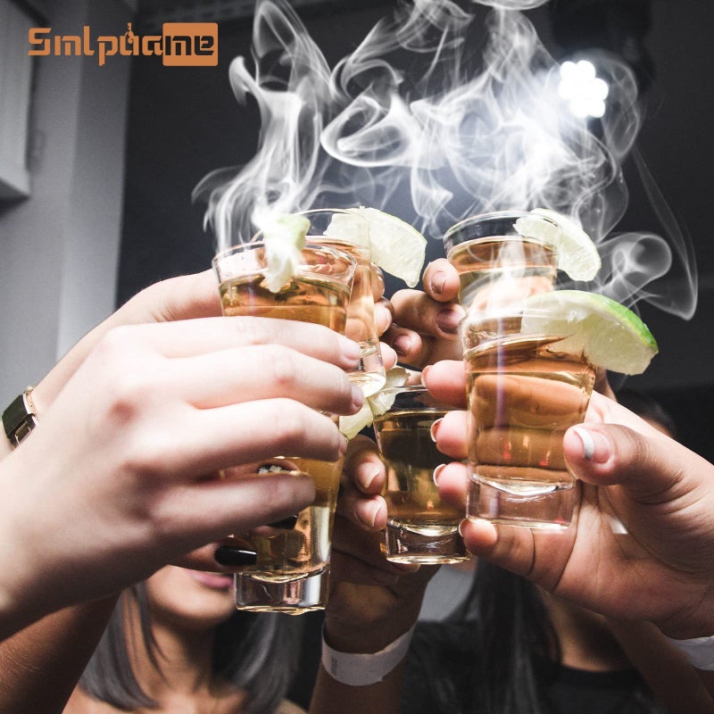 Smlpuame Cocktail Smoker Kit, Old Fashioned Smoker Kit for Bourbon Whiskey Drink, Smoker Infuser Kit with 4 Flavors Wood Chips, Birthday Father's Day Gifts for Husband, Men, Dad - Image 5