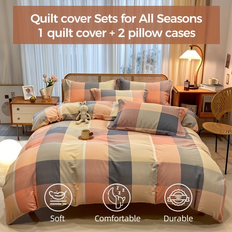 Ruffled Sheet 4pcs Set Bedding Chocolate-Colored Lace Kit Includes 1pc Fitted Sheet, 1pc Duvet Cover, 2pcs Pillowcases - Soft Skin-Friendly Washable Polyester Machine Washable No Comforter Or Pillow Inserts - Image 5