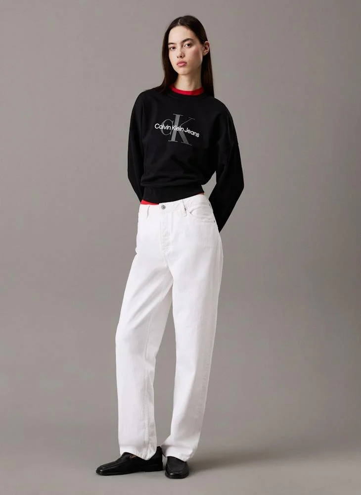 Calvin Klein Jeans Logo Pullover Sweatshirts