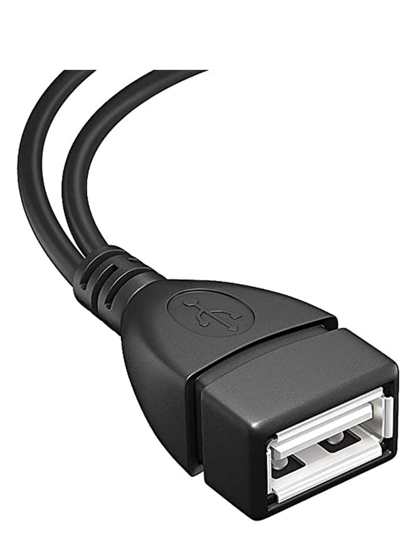 KASTWAVE USB OTG Adapter, Power Cord USB Type A Female to Micro USB Male and Female Also Compatible with Android Windows Phone and Tablet - 2 Pack - Image 5