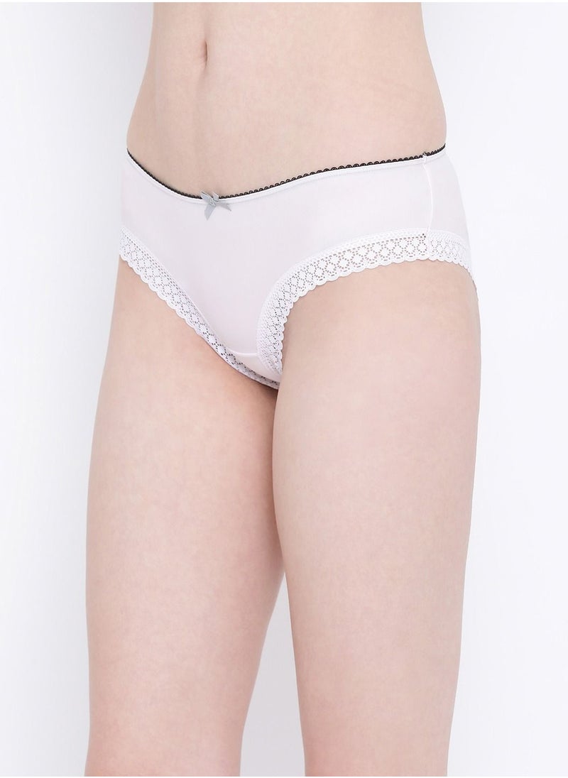 Clovia - Clovia Low Waist Bikini Panty in Light Pink - Image 1