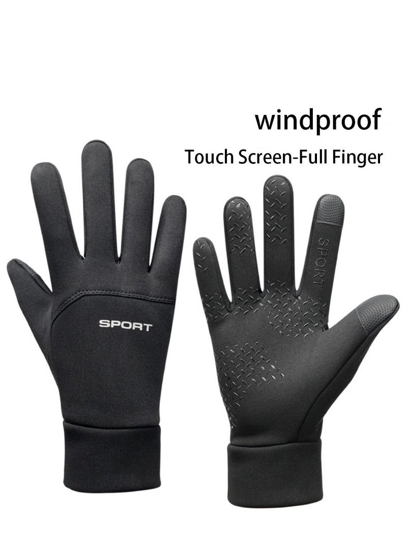 Generic Cycling Gloves Bike Gloves Biking Gloves for Men Women with Touch Screen-Full Finger Mountain Bike Gloves Workout Gloves Road Bicycle Gloves  - Image 1