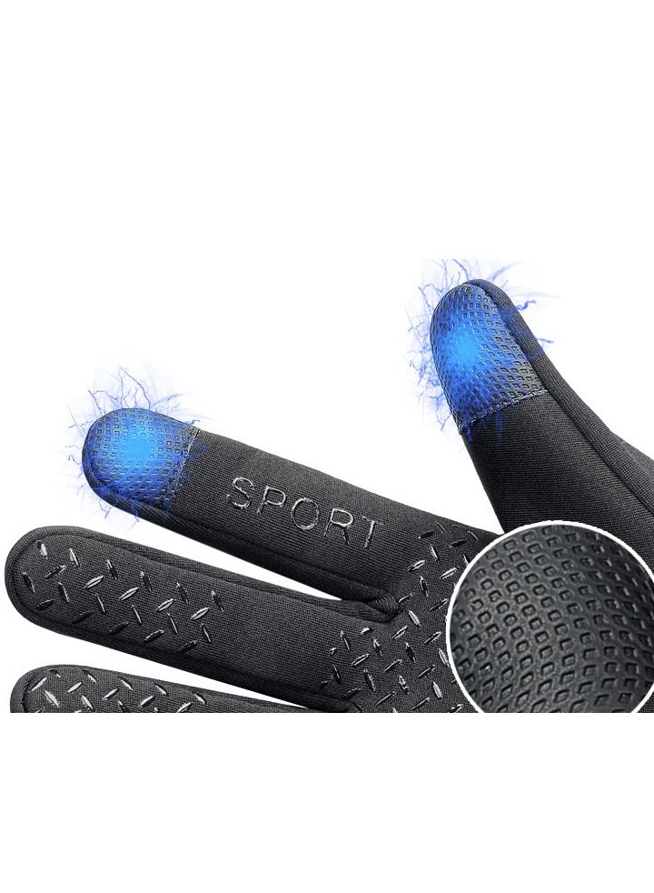 Generic Cycling Gloves Bike Gloves Biking Gloves for Men Women with Touch Screen-Full Finger Mountain Bike Gloves Workout Gloves Road Bicycle Gloves  - Image 5