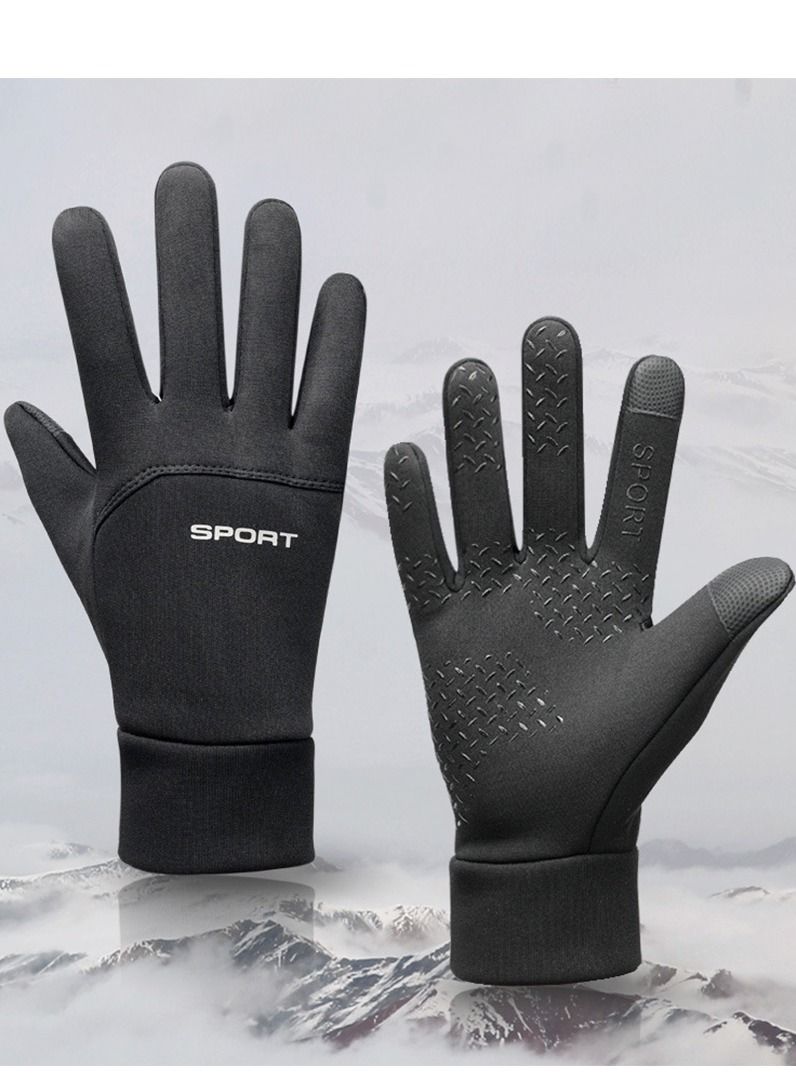 Generic Cycling Gloves Bike Gloves Biking Gloves for Men Women with Touch Screen-Full Finger Mountain Bike Gloves Workout Gloves Road Bicycle Gloves  - Image 3