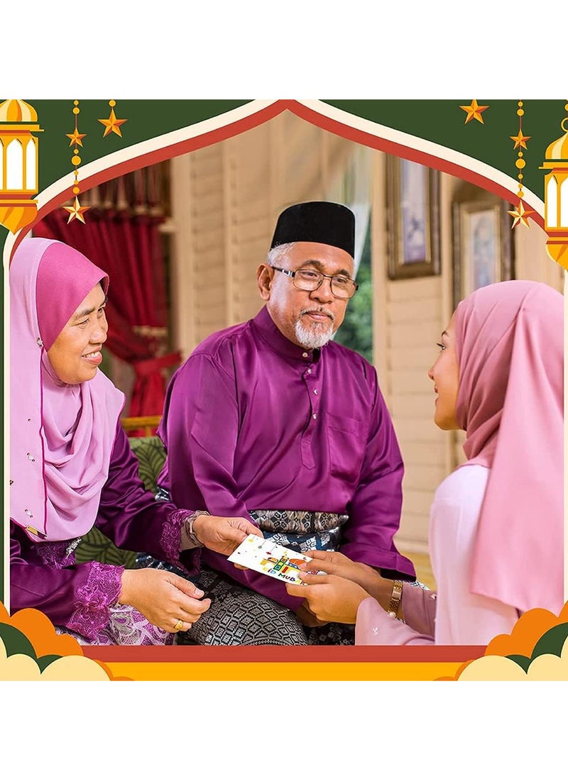 PRINTSHOP4ME Eid Mubarak Money Envelopes for Gifting kids - Eid Money Envelopes for Gifting - Eidi Mubarak Envelope for Kids - Eid Money pack -Eid al-Adha Gifting - Self-Seal Envelopes - Image 5