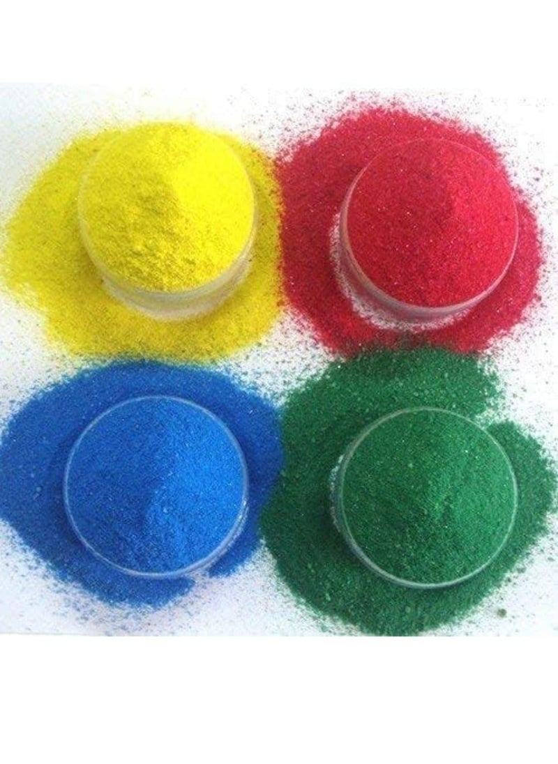 WAAOME WAAOME Pack of 20 Different Color Rangoli Color Powder Multi Colour for Floor Decoration Diwali DecorationA909  - Image 2
