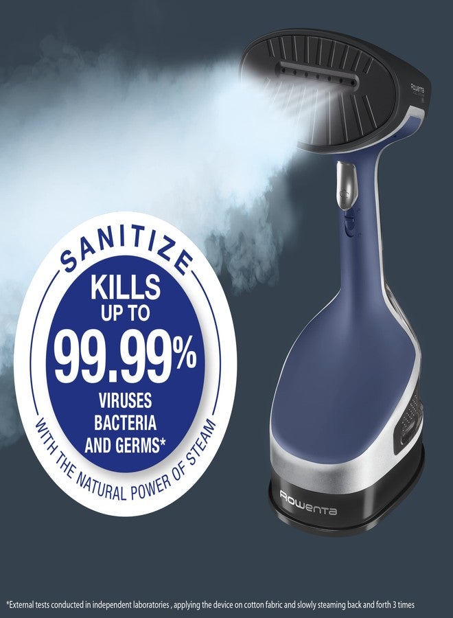 Rowenta, Steamer for Clothes, X-Cel Handheld Steamer, 25-Second Fast Heat-Up, Powerful Dewrinkling Steam, 9.84 Extra-Long Cord, 1875 Watts, Black Clothes Steamer, Travel Must Have, DR8220 - Image 3