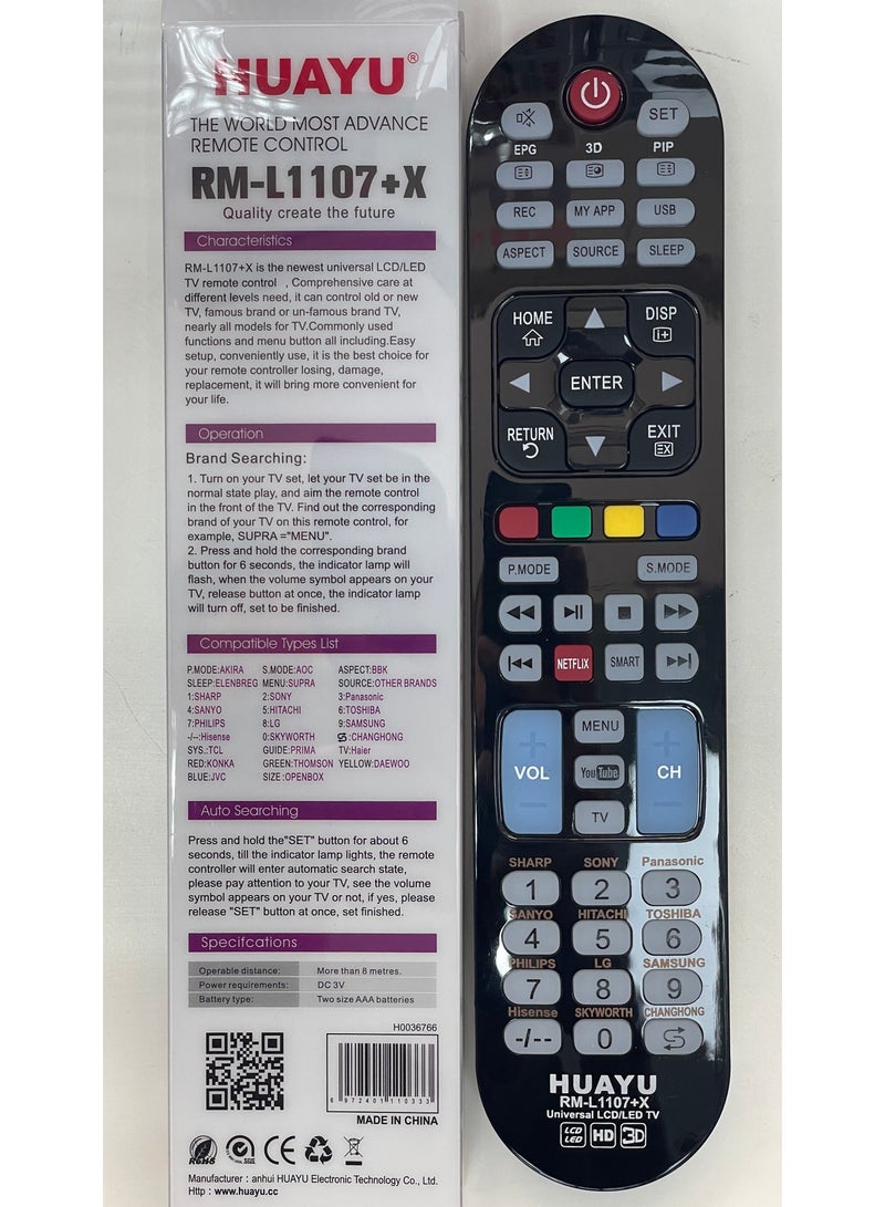 Huayu Universal Remote Control For Samsung Tv - Image 3