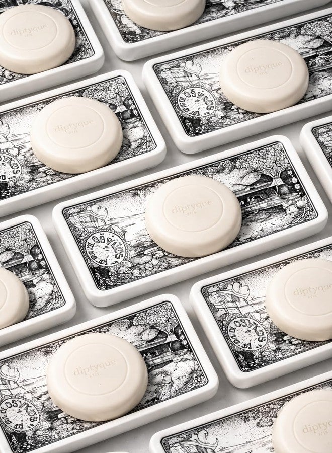 Diptyque Paris Diptyque Philosykos Scented Soap 5-Piece Set – 30g 1.05 ounces each - Round Bars – Pleat-Wrapped Luxury Amenities, Made in Italy - Image 5