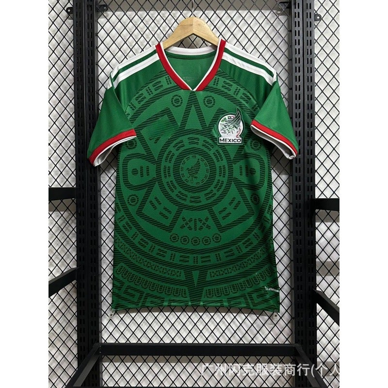 2627 كأس العالم لكرة القدم المنتخب الوطني بأكمام قصيرة البرازيل المكسيك غانا البرتغال إسبانيا كرة القدم - Image 4