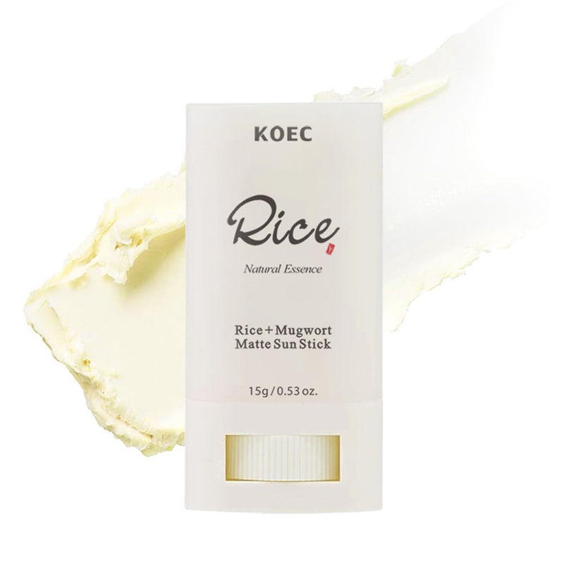Koec Rice Matte Protective Stick Summer Moisturizing Refreshing Moisturizing Mask Stick Spf50 Explosions - Image 2