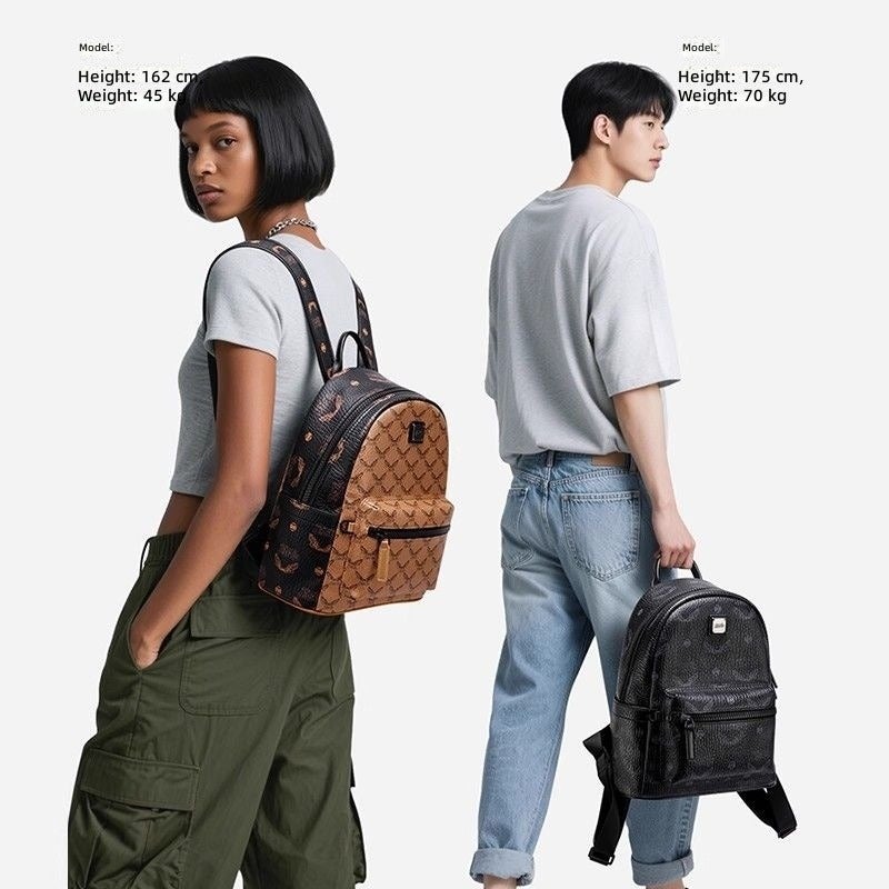 Pepsi Fashion Backpack for Women & Men, Large Capacity Travel Daypack, 14" Laptop Compatible, Water-Resistant PU, Trendy Print - Image 4