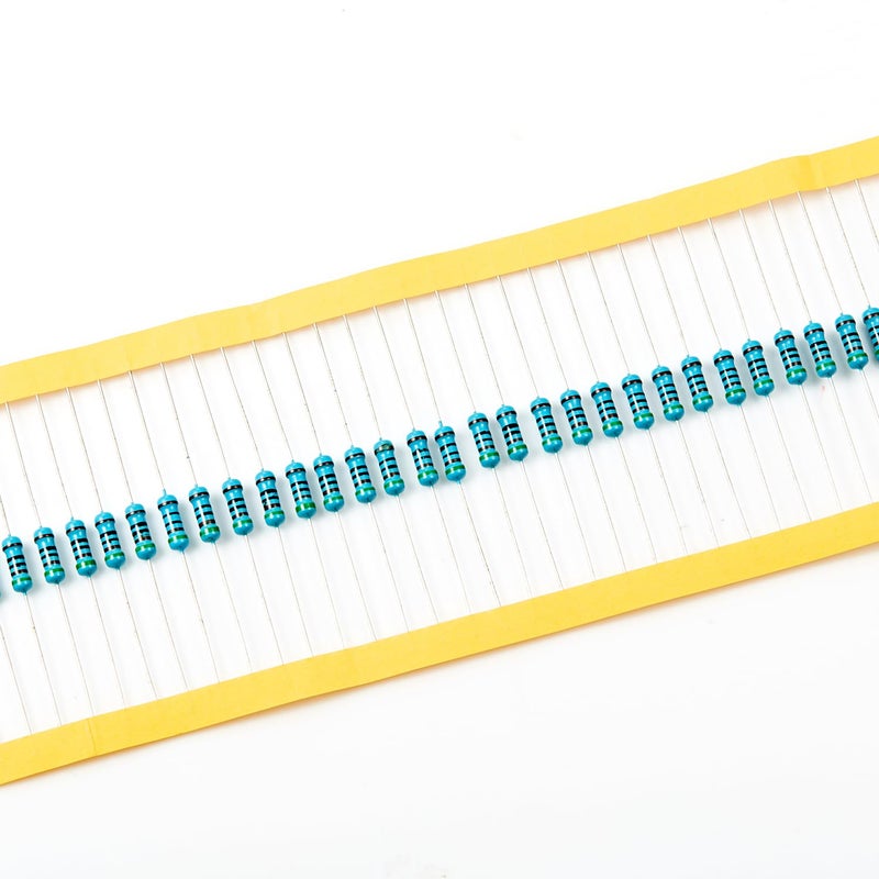 CHANZON 100pcs 1/2W (0.5W)510Ω ohm Metal Film Fixed Resistor 0.01 ±1% Tolerance 510 R MF Through Hole Resistors Current Limiting Rohs Certificated - Image 3