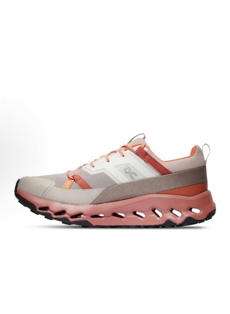 ON Cloud Horizon casual sneakers black white orange pink  - Image 1