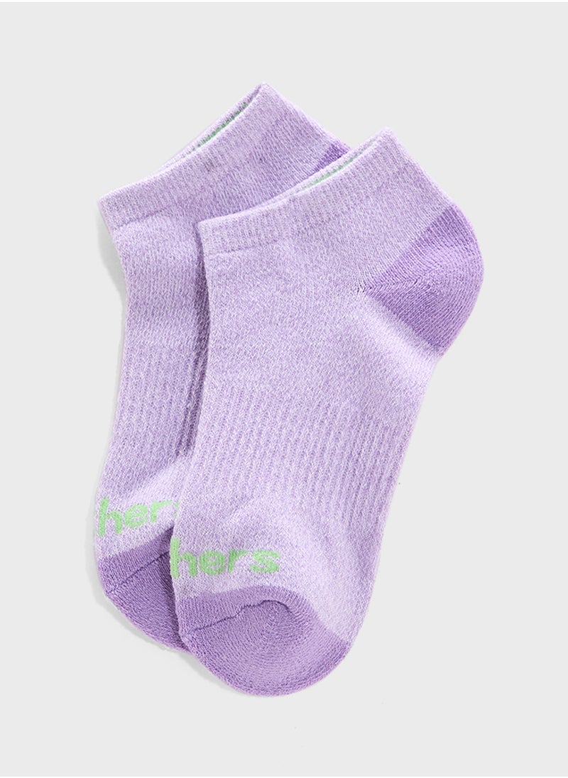 SKECHERS - Kids 6 Pack Toe Terry Socks - Image 1