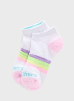 SKECHERS Kids 6 Pack Toe Terry Socks  - Image 3