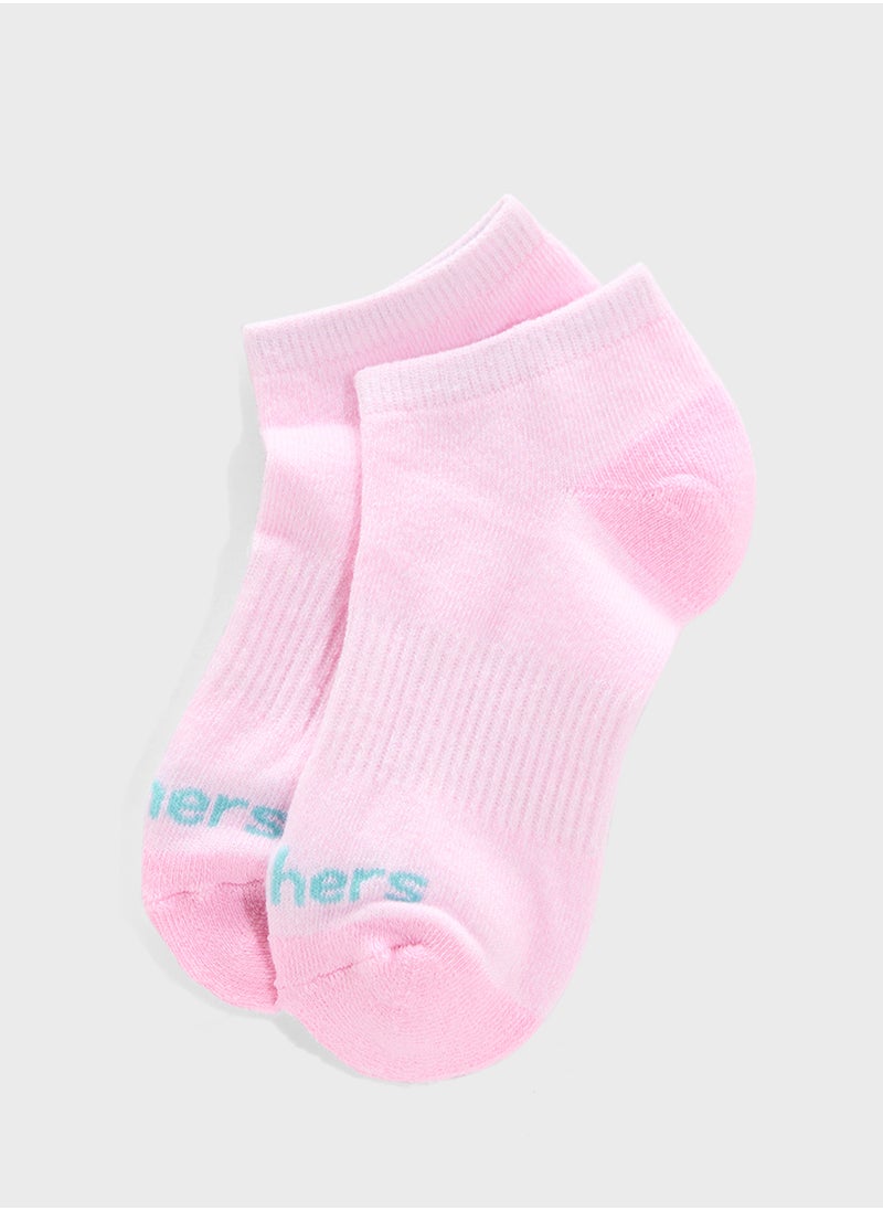 SKECHERS - Kids 6 Pack Toe Terry Socks - Image 1