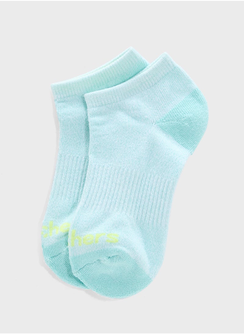 SKECHERS - Kids 6 Pack Toe Terry Socks - Image 1