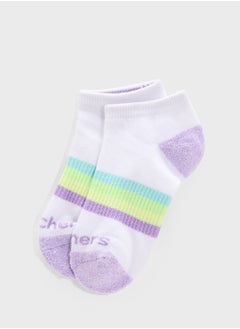 SKECHERS Kids 6 Pack Toe Terry Socks  - Image 4