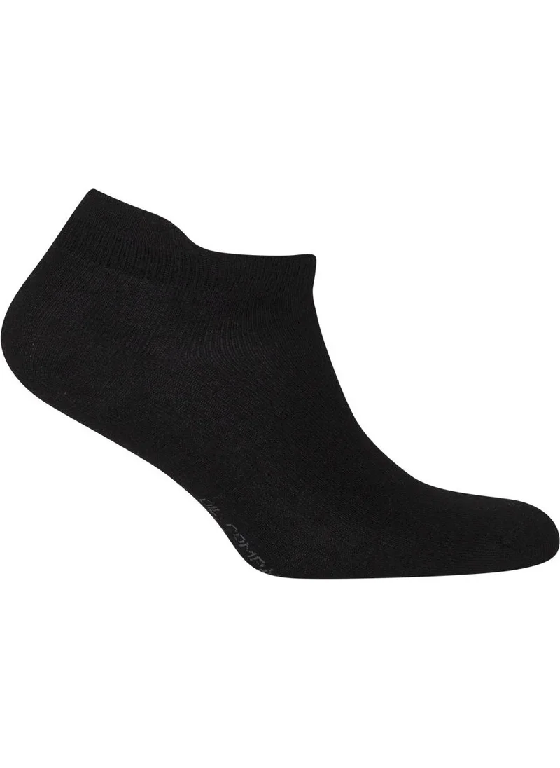 Oil Company Black Bamboo Bootie Socks Unisex