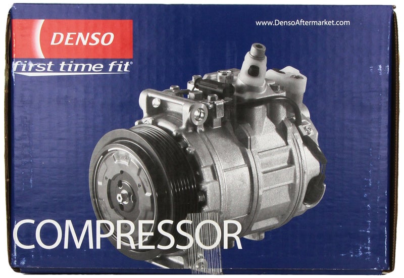 Denso 471-1280 New Compressor with Clutch - Image 2