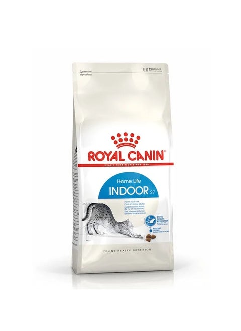 Royal Canin Indoor 27 Dry Cat Food – Balanced Nutrition for Indoor Adult Cats (400g)