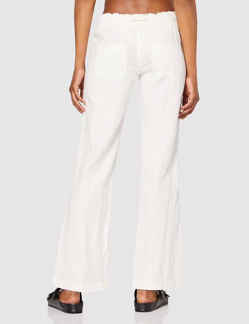 Roxy womens Oceanside Pants, Sea Salt, Large US - Image 4
