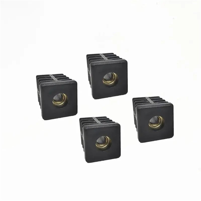 Universal Furniture Castor Wheel 1 5 Inch Square Tube Trolley With Silent Brake 25 C 4Pcs - Image 4