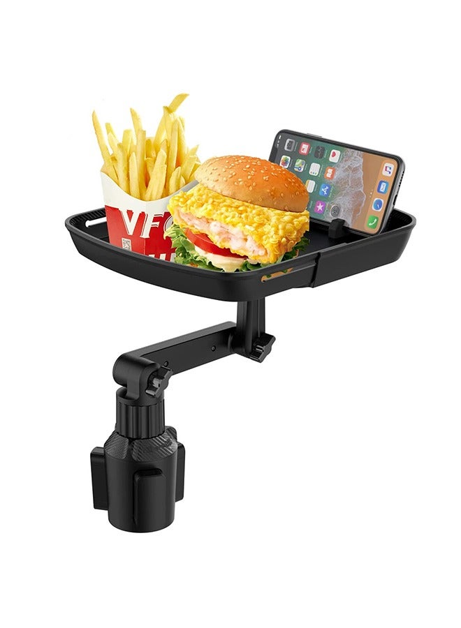 Car cup holder with a detachable rotating food tray in addition /CUP-B01 - Image 1