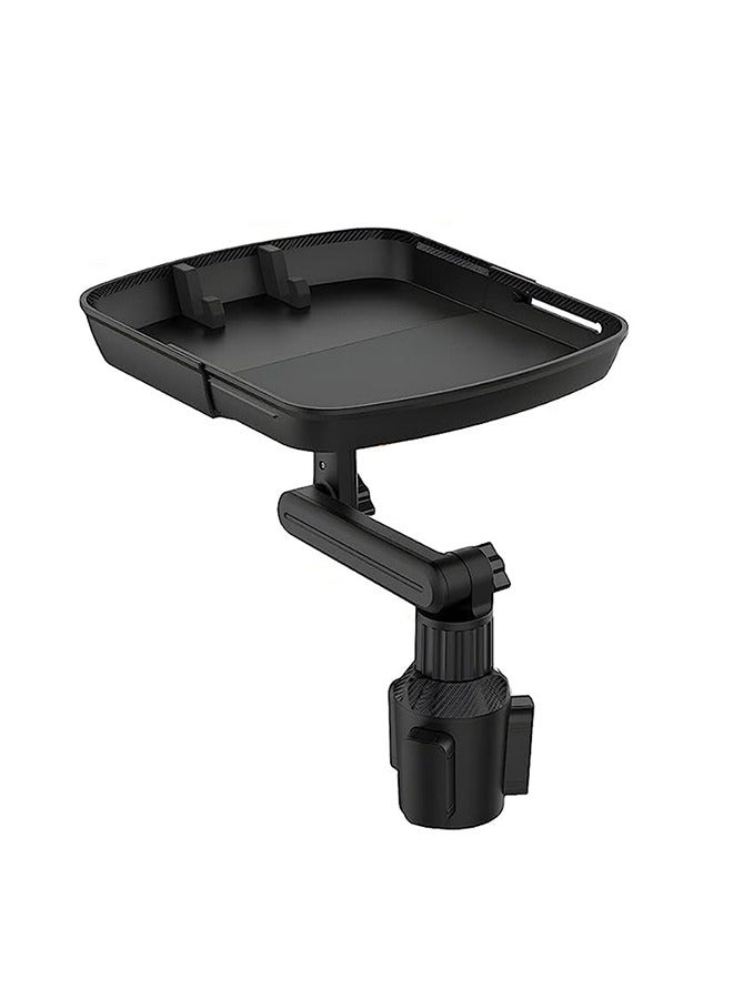 Car cup holder with a detachable rotating food tray in addition /CUP-B01 - Image 4