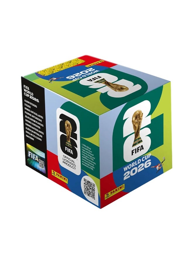 Panini fifa world cup 2026 sticker box ( 7 Stickers ) - Image 1