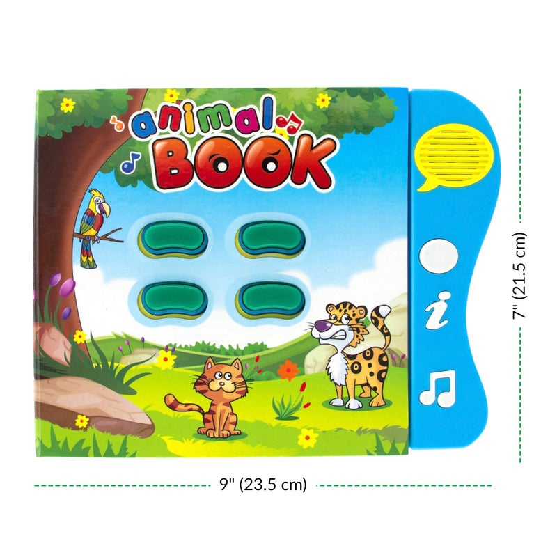 Boxiki kids Animal Sound Book for Toddlers - Interactive Learning Activity Book with Music, Animal Names & Sounds. Educational Toy for Baby & Early Development - Image 5