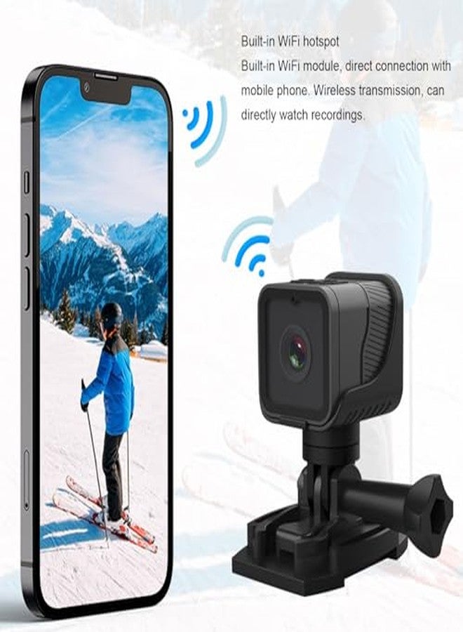 Depisuta Handlebar Bike Camera, Anti Shake 1080P WiFi Action Camera with 120° Wide Angle for Bicycle, Mountain, Road Bike - Image 3