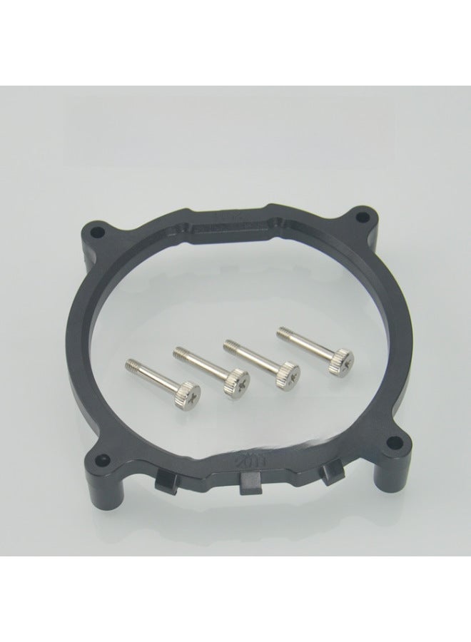 Loquat 1700 1151 AMD4 1366 2011 X58 X79 CPU Fan Radiator Buckle Base Bracket-Color:AMD Bracket Black Complete Set - Image 5