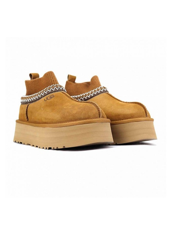 UGG Tazz Knit Slippers – Chestnut | Cozy & Stylish Casual Footwear - Image 3