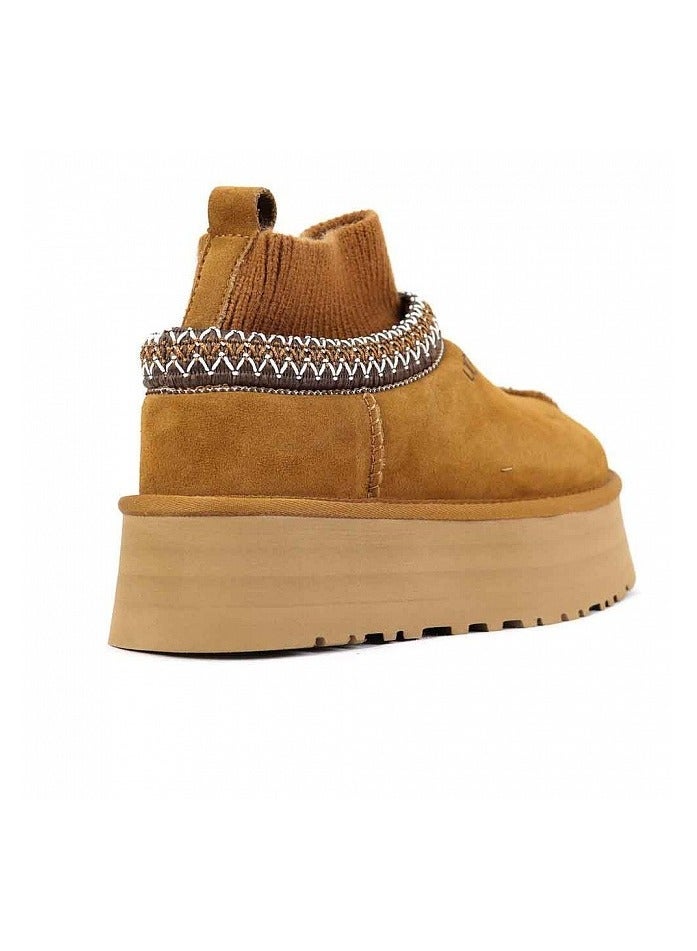 UGG Tazz Knit Slippers – Chestnut | Cozy & Stylish Casual Footwear - Image 5
