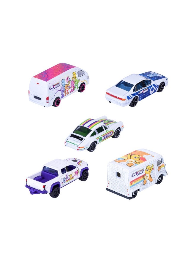 Majorette Care Bears Die-cast Cars Gift Pack (7.5 cm, Pack of 5) - Image 2