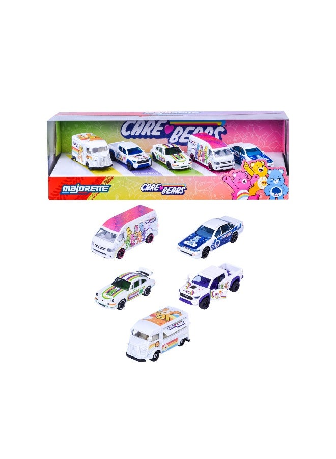 Majorette Care Bears Die-cast Cars Gift Pack (7.5 cm, Pack of 5) - Image 1