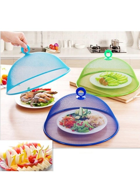 1pc Food Cover Anti Insect Fly Cover 24cm Random Color