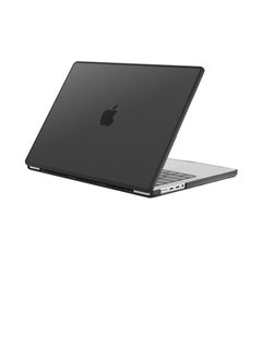 ماركة غير محددة غطاء متوافق مع ماك بوك برو الجديد 16 بوصة M3 A2991 M2 A2780 M1 A2485 Pro 2024-2021 ، غطاء صلب بلاستيكي لماك بوك برو 16 بوصة لون أسود  - Image 1