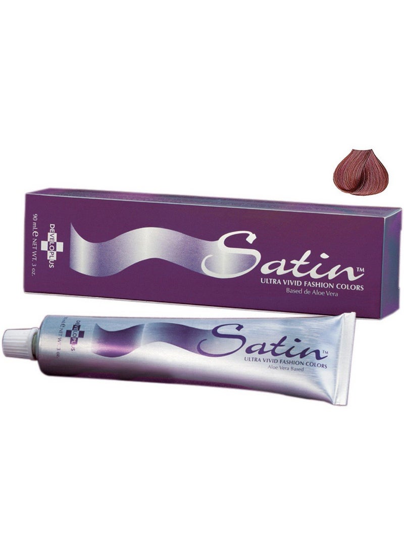 Developlus Developlus Satin Ultra Vivid Fashion Hair Color  6Rc Dark Red Copper Blonde 3 oz 
