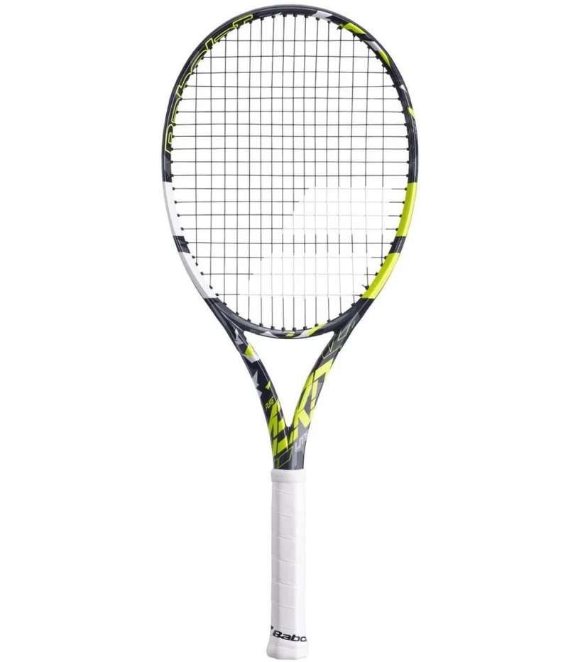 Babolat Babolat Tennis Strung Rackets PURE AERO LITE Grey Yellow White