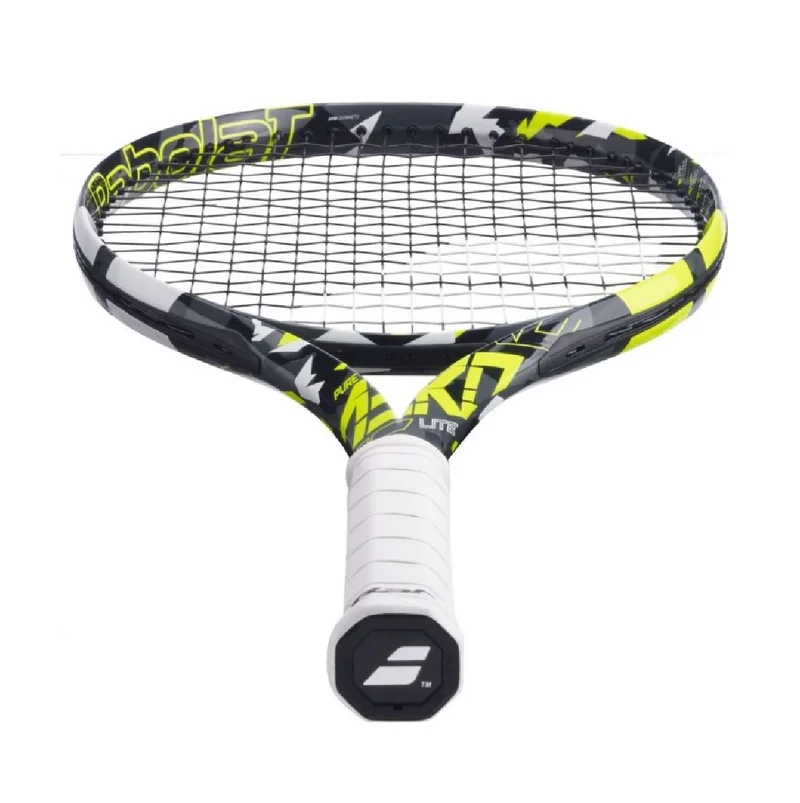 Babolat Babolat Tennis Strung Rackets PURE AERO LITE Grey Yellow White